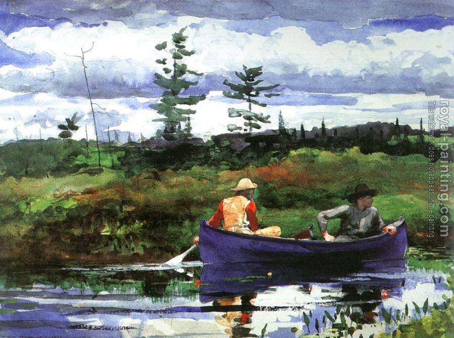 Winslow Homer : The Blue Boat